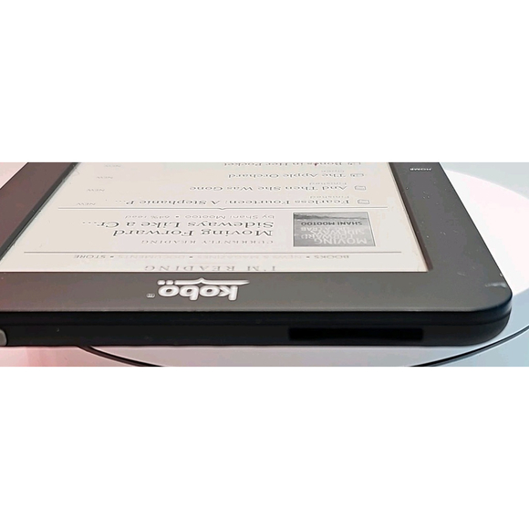Kobo N647 Wireless eReader Black Tested & Working 6" Screen - Picture 8 of 10